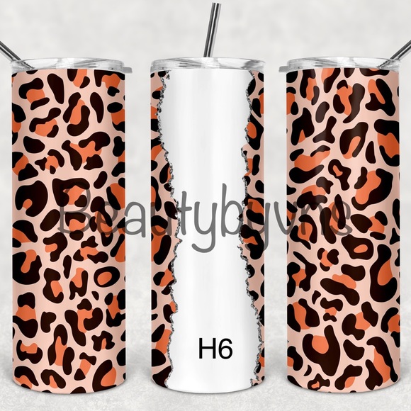 20oz leopard tumblers, custom orders - Picture 7 of 11